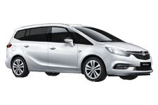Van Hire Ashington - Vauxhall Zafira 7-Seater - Minibus hire Ashington